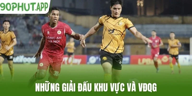 Những giải đấu khu vực và VĐQG