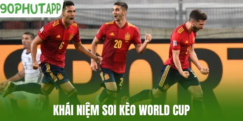 Khái niệm soi kèo World Cup