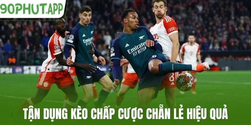 Tận dụng kèo chấp cược chẵn lẻ hiệu quả
