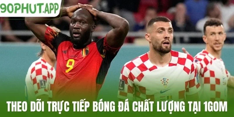 Theo dõi trực tiếp bóng đá chất lượng tại 1Gom